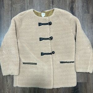 J.Crew Sherpa Toggle Coat
